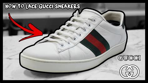 how to tie gucci shoes